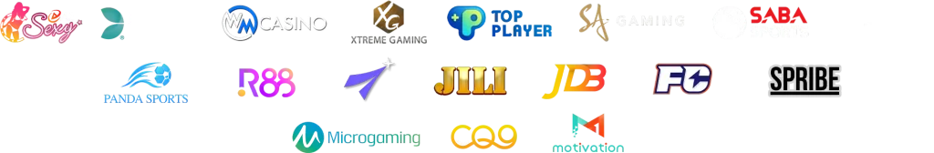 footer logo đối tác nhà cái okfun